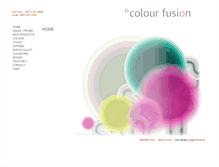 Tablet Screenshot of colourfusion.com